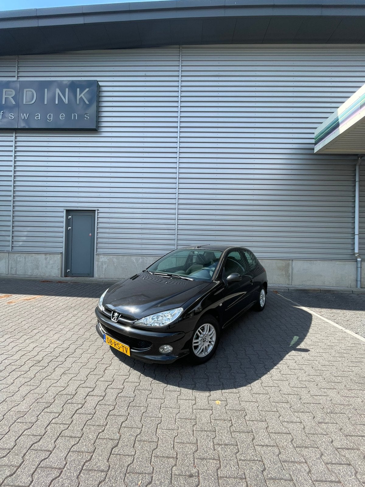 Peugeot 206 1.4 X-line 3D 2005 Zwart