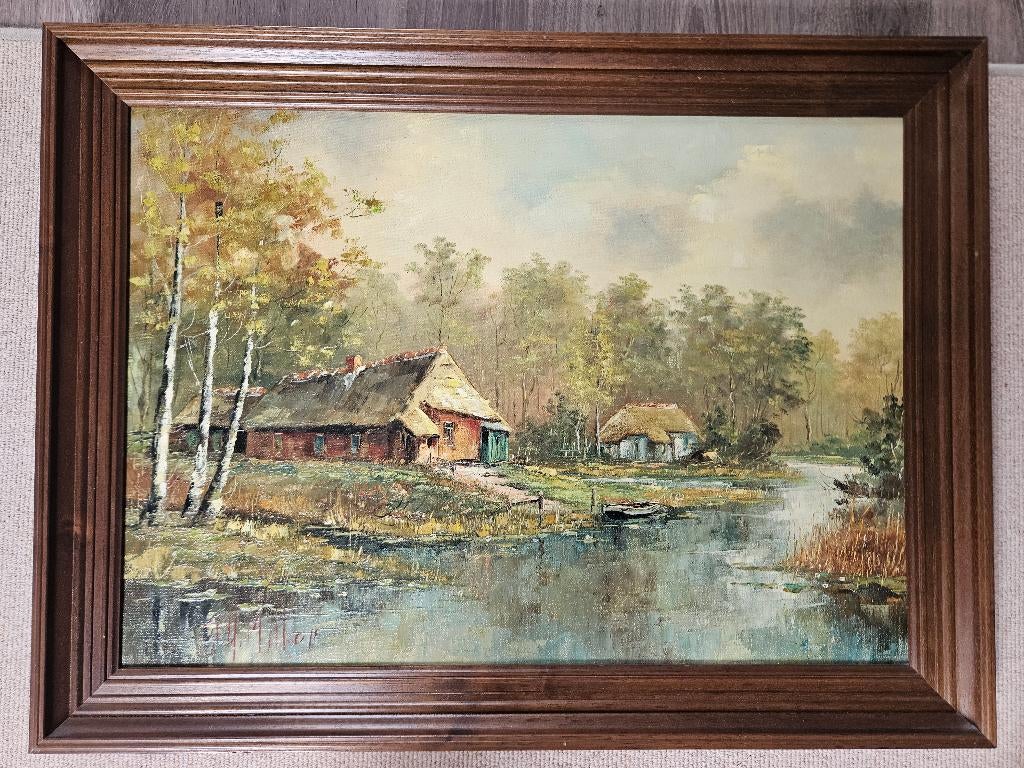 schilderij, Antiek en Kunst, Kunst | Schilderijen | Klassiek, Ophalen