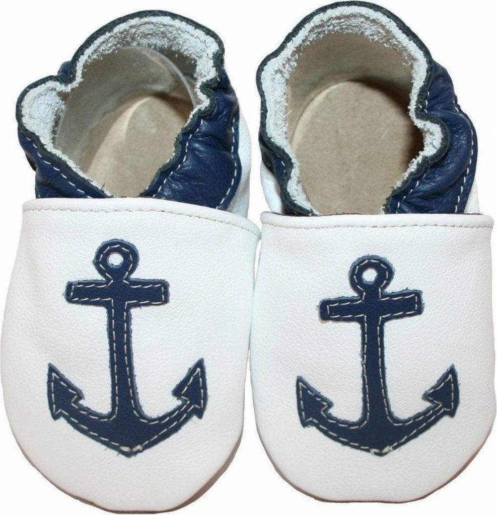 Koopje! Nieuwe babyslofjes van Hobea met Anker, Slofjes, Jongetje of Meisje, Ilewap, Nieuw