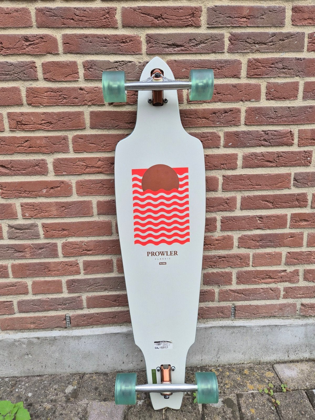 Globe Prowler Classic Longboard Dawn/Copper 38" Goede staat, Sport en Fitness, Skateboarden, Ophalen, Gebruikt, Skateboard, Longboard