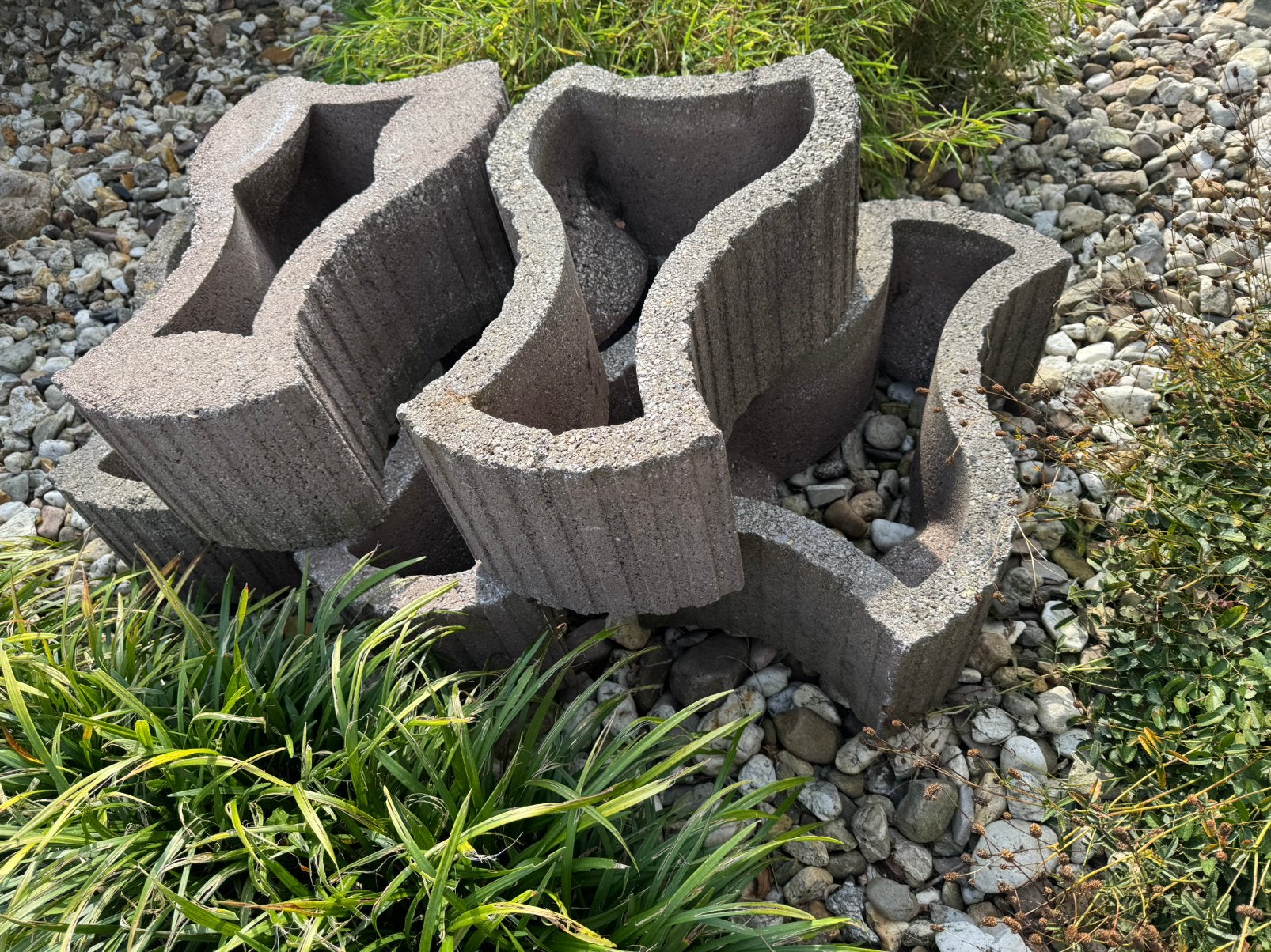Betonnen bloembakken, Tuin en Terras, Ophalen, Zo goed als nieuw, Minder dan 30 cm