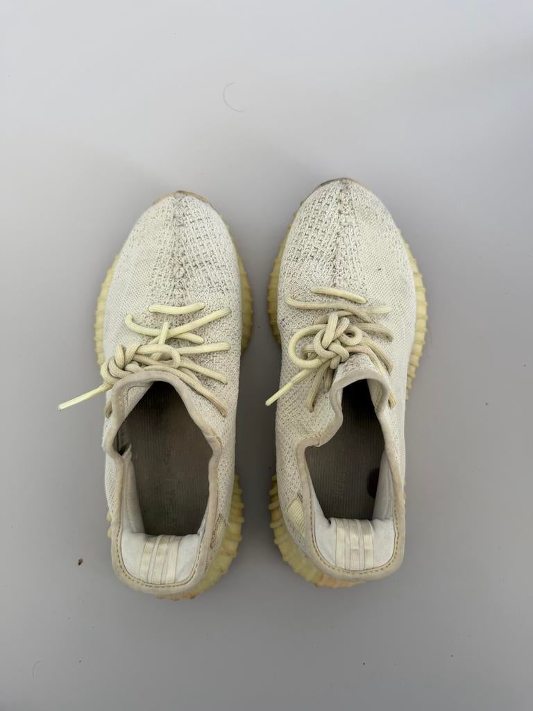 Adidas Yeezy Boost 350 V2 butter - Maat 42, Kleding | Heren, Schoenen, Ophalen, Gedragen, Wit, Sneakers of Gympen