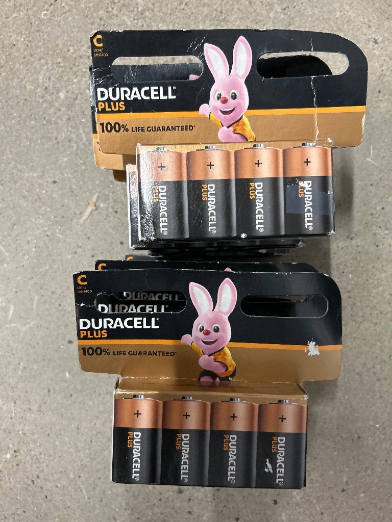 Duracell pls C batterijen -nieuw, Ophalen of Verzenden, Nieuw