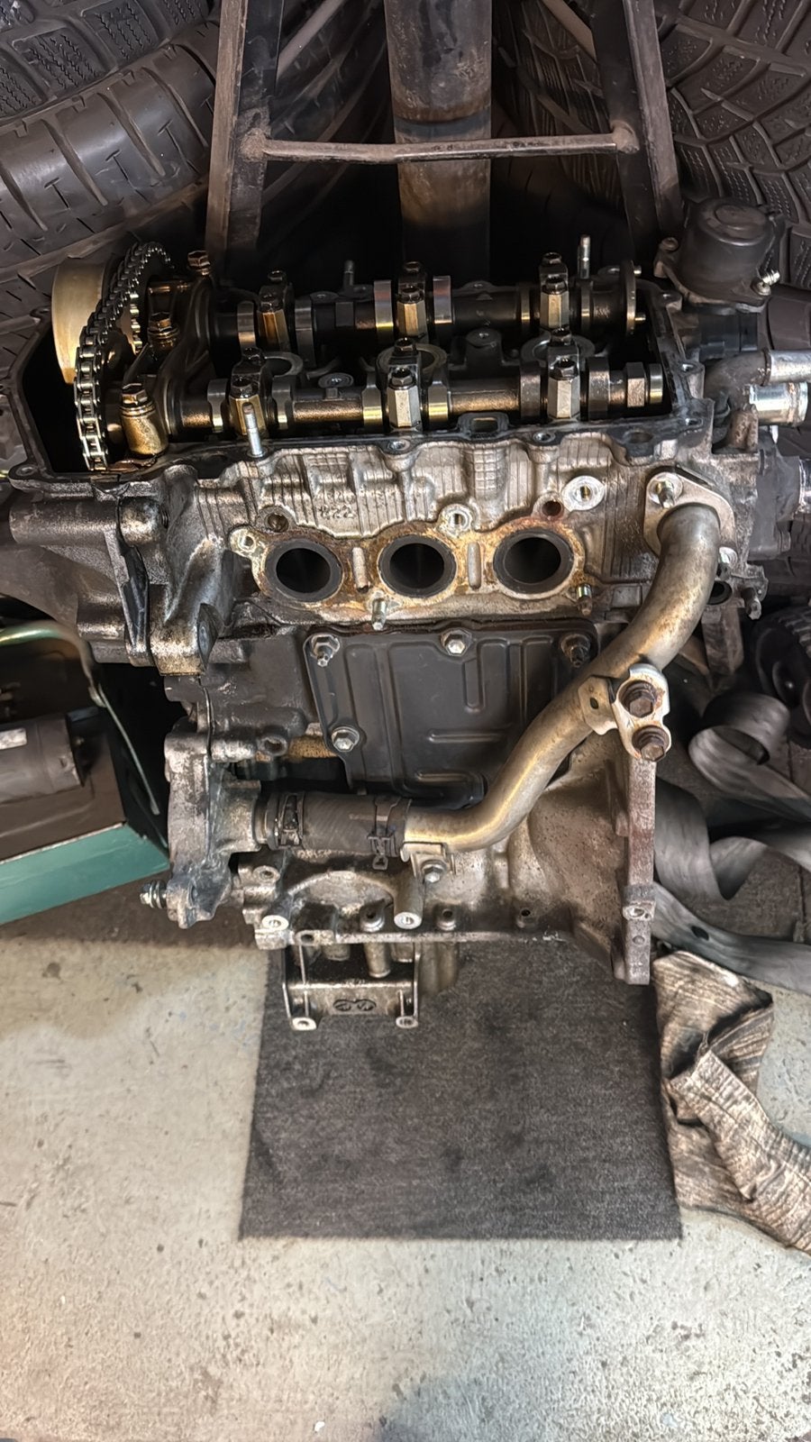 Toyota yaris motor (2012), Ophalen of Verzenden, Toyota