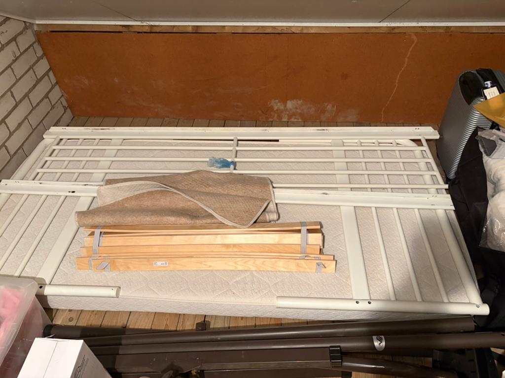 Eenpersoonsbed, Huis en Inrichting, Ophalen, Gebruikt, 90 cm, Eenpersoons