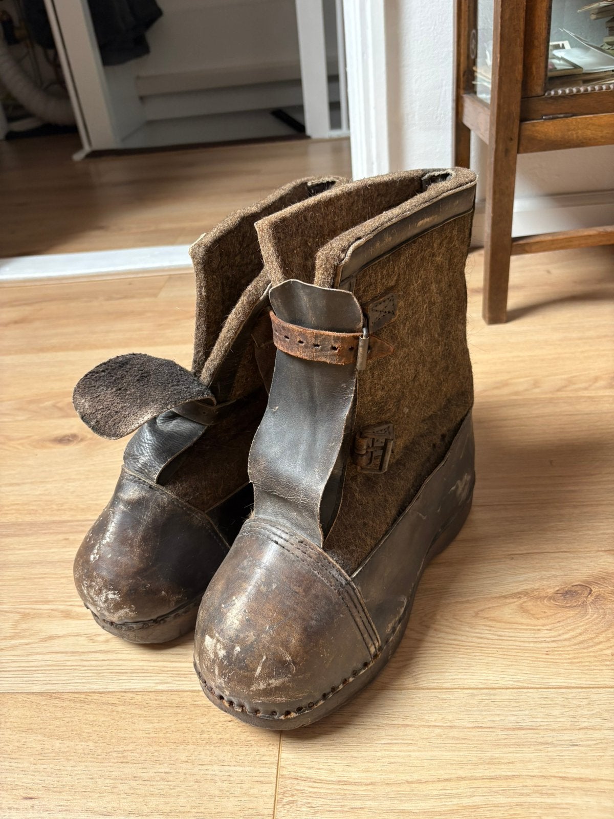 Duitse Wehrmacht Filzstiefel W02, Ophalen of Verzenden, Landmacht, Duitsland, Kleding of Schoenen