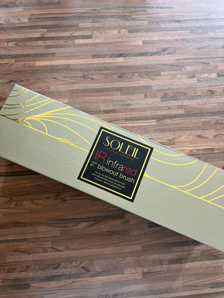 Soleil IR Infrared 2” Blowout Brush nieuw in doos, Ophalen of Verzenden, Nieuw, Haarverzorging