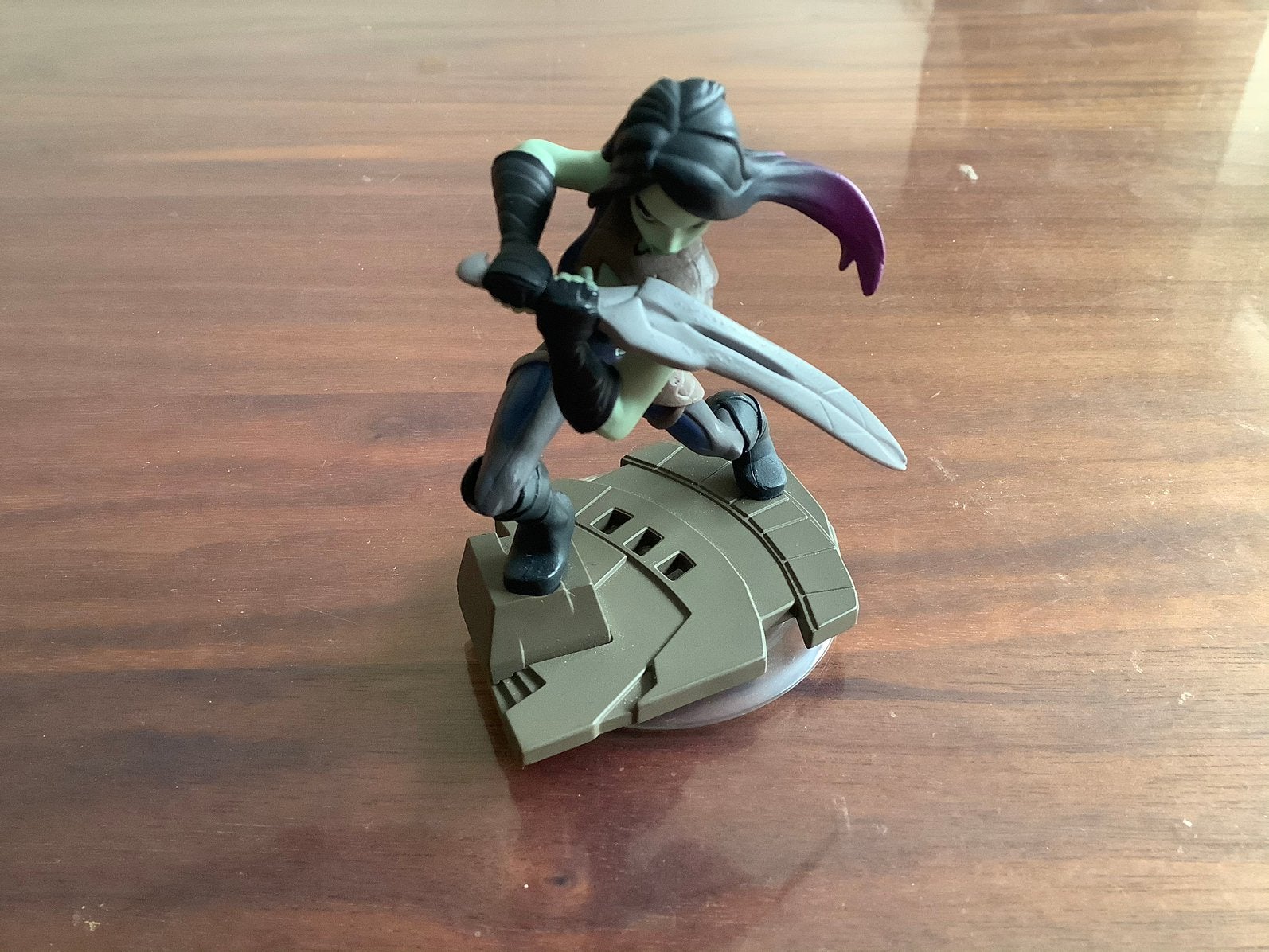 Disney infinity 2.0 Marvel Gamora, Ophalen of Verzenden, Overige figuren, Zo goed als nieuw, Beeldje of Figuurtje