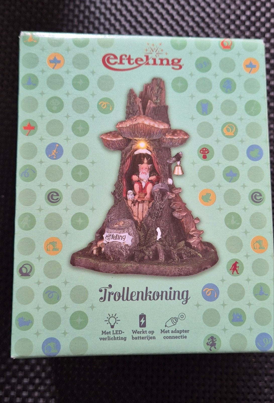 Efteling Trollenkoning met verlichting, Verzamelen, Efteling, Ophalen of Verzenden, Zo goed als nieuw