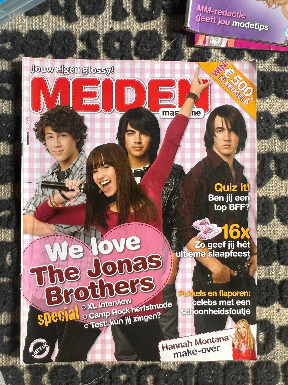 Meiden Magazine - Jonas Brothers Special, Ophalen of Verzenden, Gelezen, Glossy