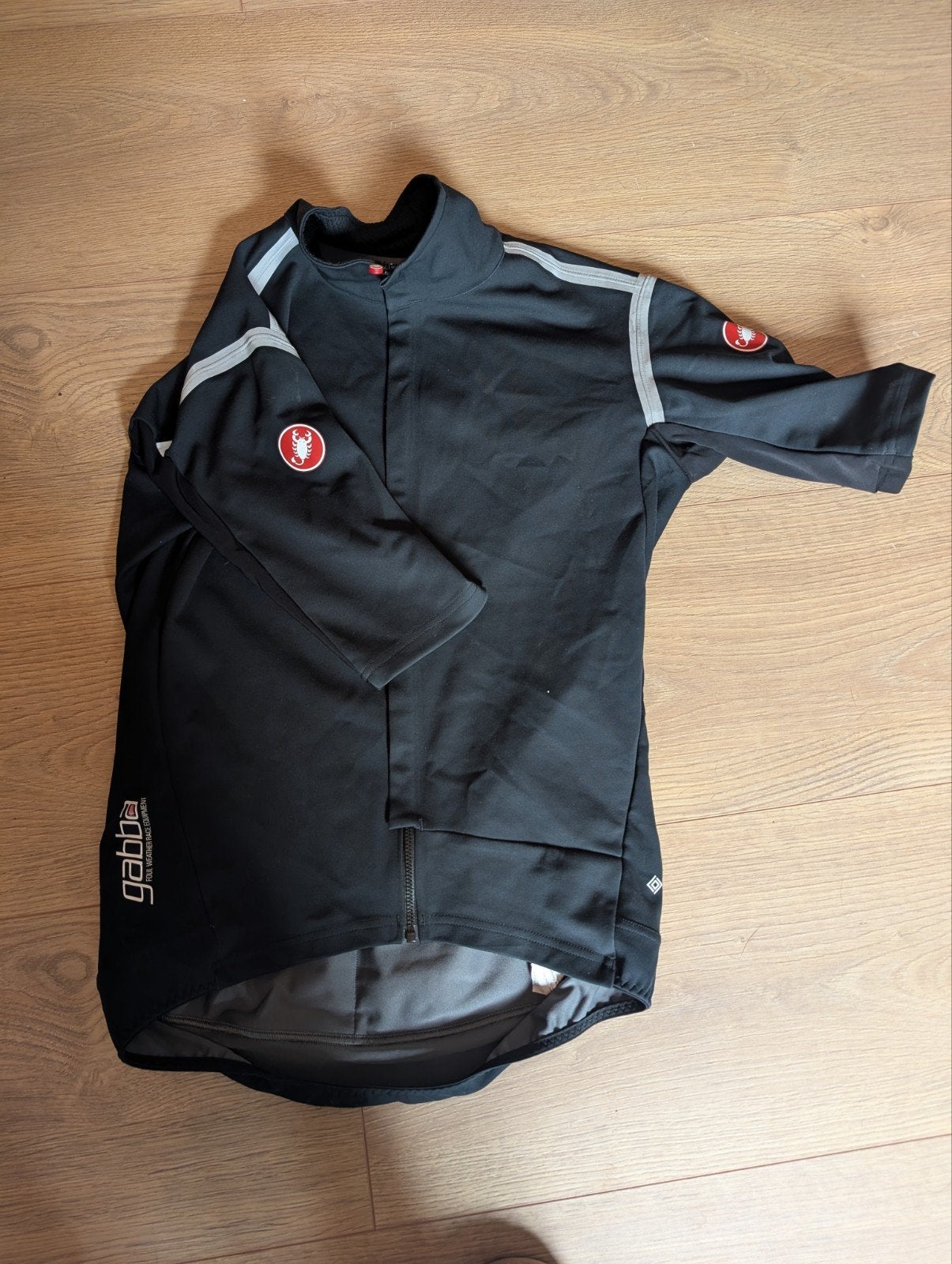 Castelli gore tex fietsjack - zeer weinig gedragen, Ophalen of Verzenden, Zo goed als nieuw, Kleding