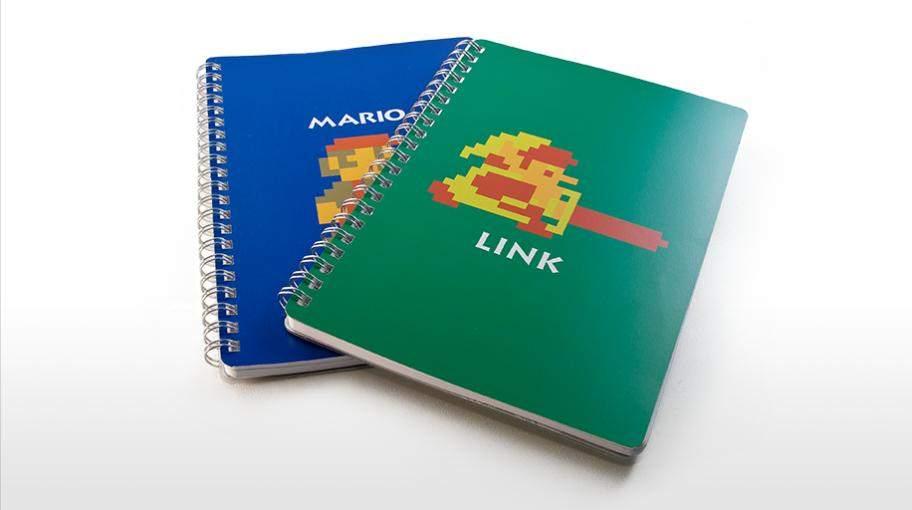 2x Club Nintendo kladblok Mario en Zelda Link Classic, Spelcomputers en Games, Games | Nintendo NES, Avontuur en Actie, 1 speler