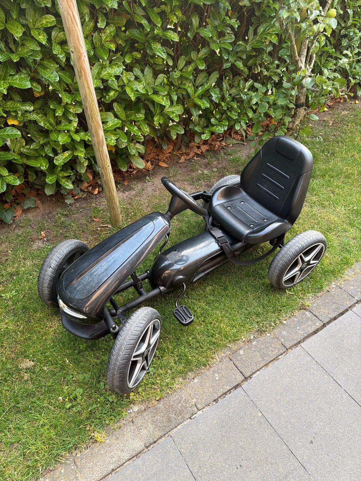 Skelter zwart Mercedes in mooie staat, Ophalen, Gebruikt, Overige merken