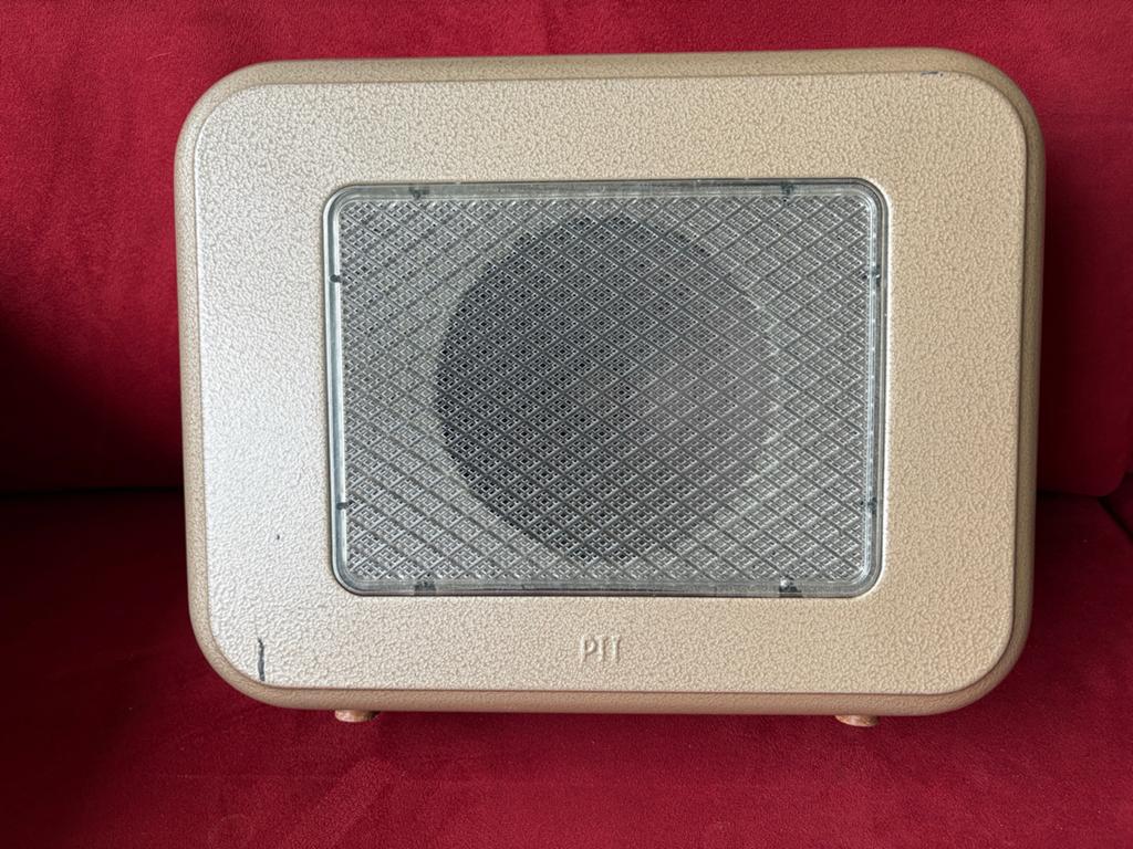 Vintage PTT draadomroep radio - Zeer goede conditie, Audio, Tv en Foto, Ophalen of Verzenden, Zo goed als nieuw, Radio
