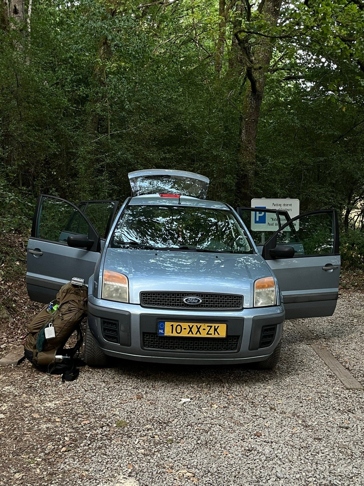 Ford Fusion 1.4 16V 2007 Grijs, Ophalen
