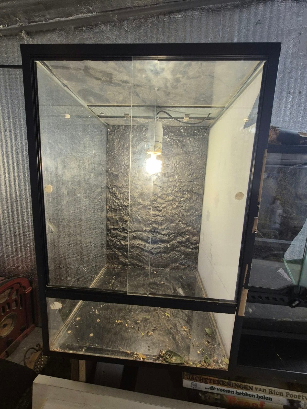 Terrarium 40x40x60, Ophalen