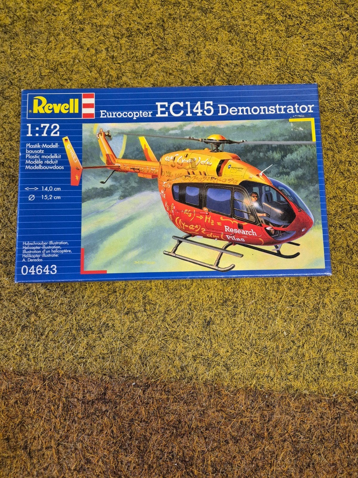 Revell 04643 Eurocopter EC145 Demonstrator, Hobby en Vrije tijd, Modelbouw | Vliegtuigen en Helikopters, 1:72 tot 1:144, Nieuw