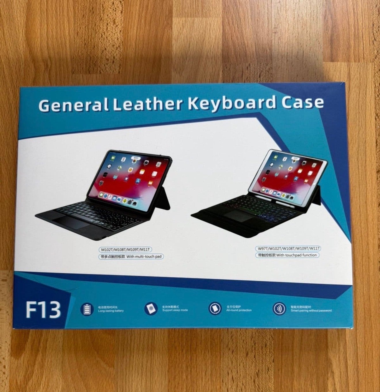 F13 Draadloze Toetsenbordhoes voor iPad 9.7"/10.2", Ophalen of Verzenden, Nieuw