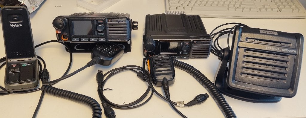 Hytera MD785G compleet, Ophalen of Verzenden, Zo goed als nieuw, Zender en Ontvanger