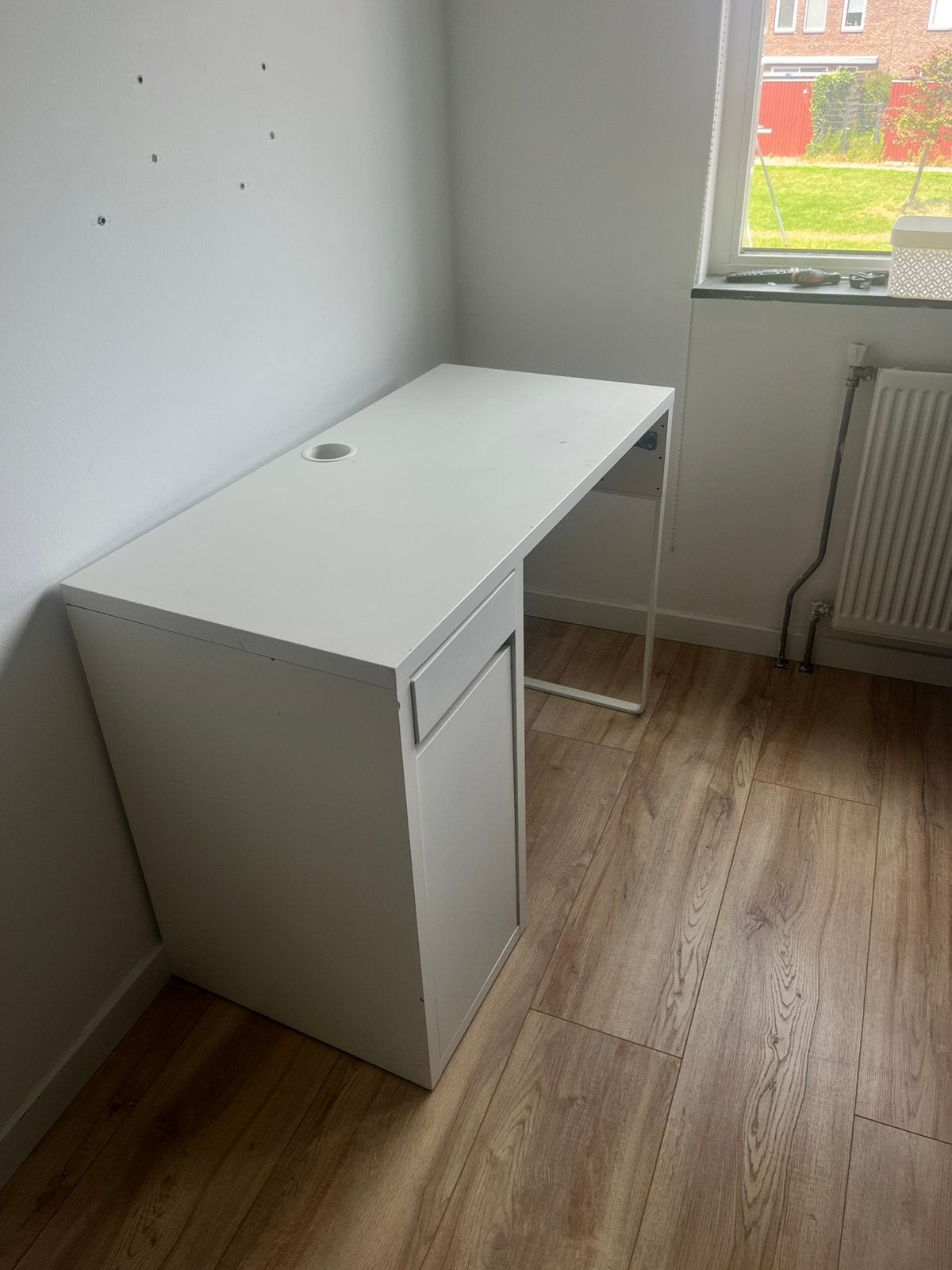 Ikea bureau Micke, Ophalen, Gebruikt, IKEA, Kabelgoot