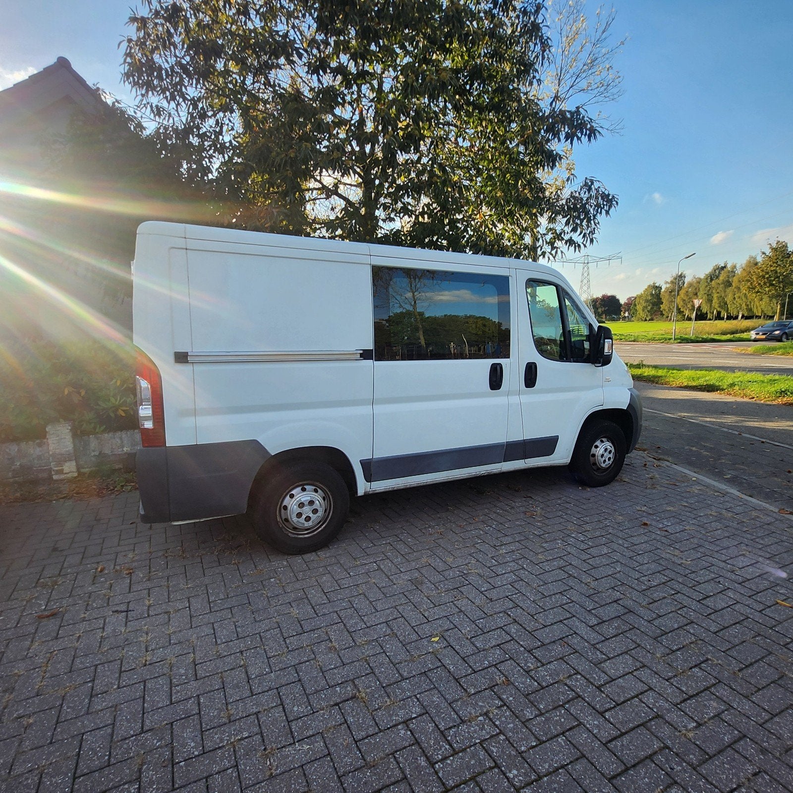 fiat ducato  2.0, Auto's, Stof, Wit, Overige kleuren, Particulier
