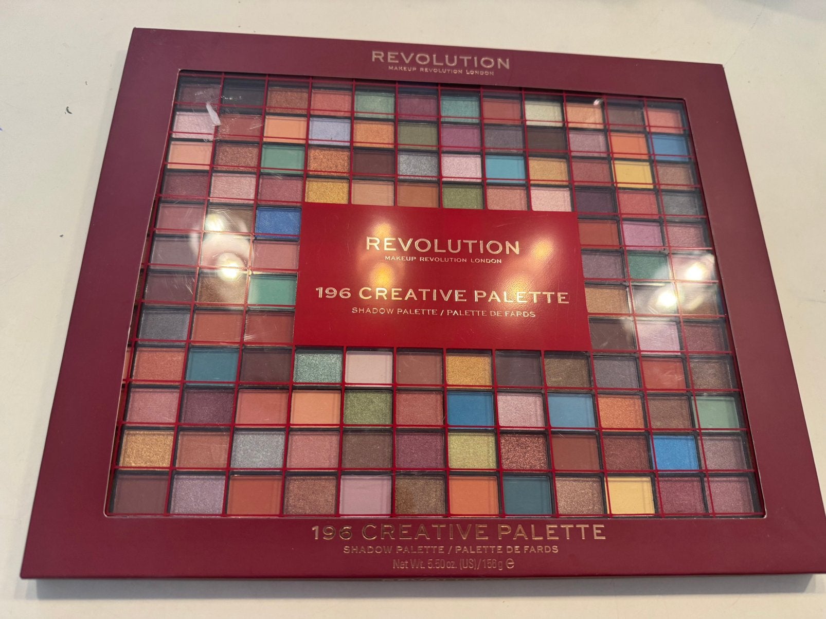 Makeup Revolution 196 Creative Palette - Oogschaduw paletten, Ophalen, Zo goed als nieuw, Overige kleuren, Ogen