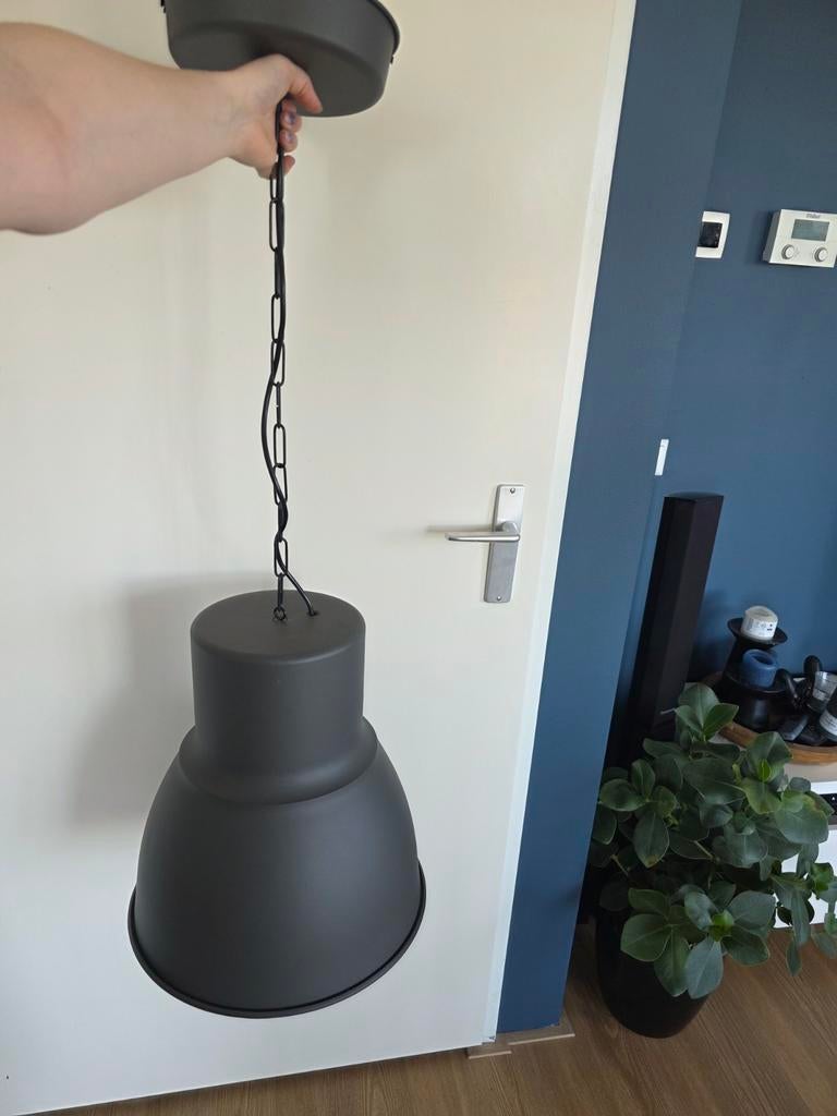 IKEA Hektar hanglamp, donkergrijs, Ophalen, Gebruikt, Minder dan 50 cm