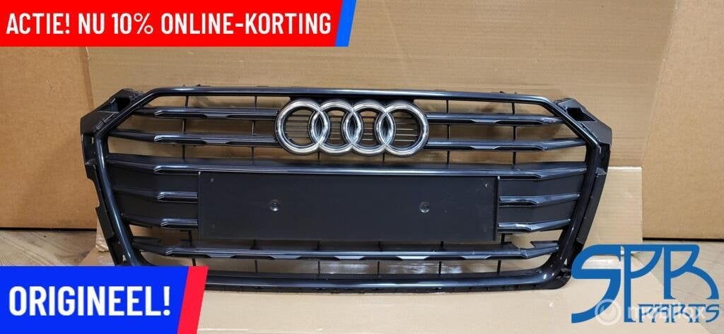 AUDI A5 8W F5 B9 GRILL Grille 8W6853651R ANTRACIET 2016-2020, Audi, Gebruikt, Audi, Ophalen of Verzenden
