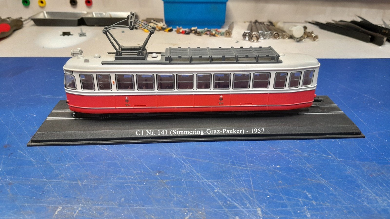 atlas tram 141, Ophalen of Verzenden, Zo goed als nieuw, Gelijkstroom of Wisselstroom, Overige merken