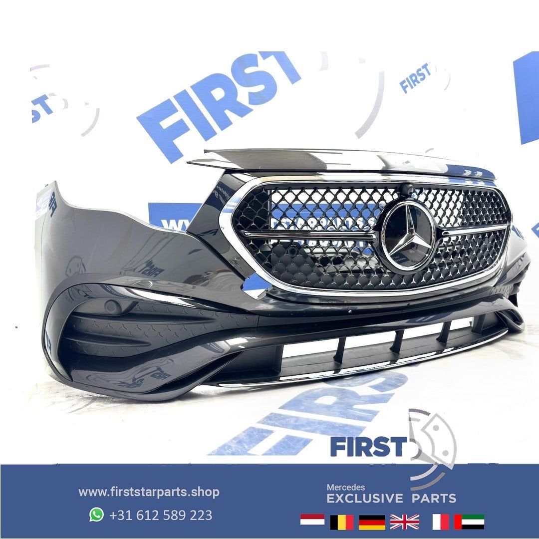 W214 AMG BUMPER MERCEDES E KLASSE VOORBUMPER BUMPER COMPLEET, Auto-onderdelen, Carrosserie en Plaatwerk, Gebruikt, -, Voor, Ophalen of Verzenden