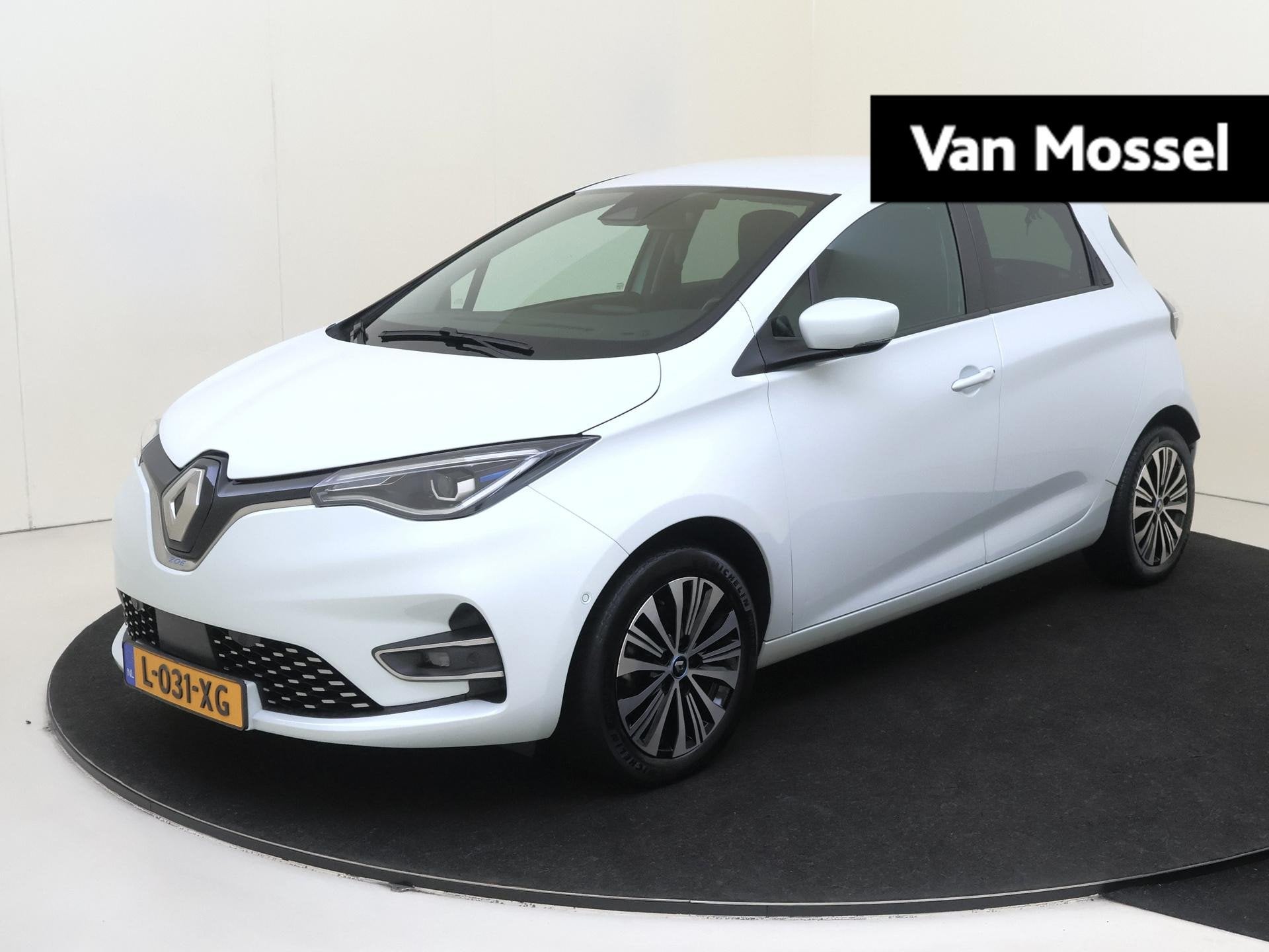 Renault ZOE R135 Serie Limitee Riviera 52 kWh Inclusief koop, Auto's, 136 pk, Gebruikt, 180 min, Wit