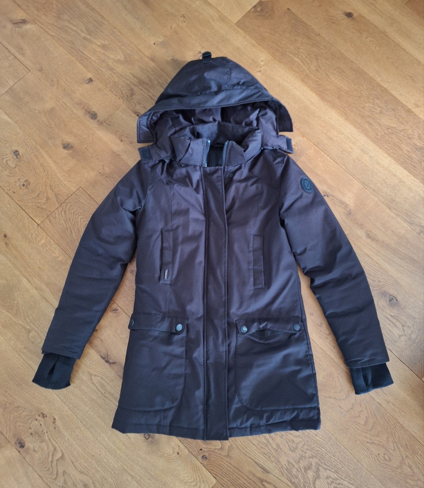 Airforce Winterjas, Ophalen of Verzenden, Gedragen, Zwart