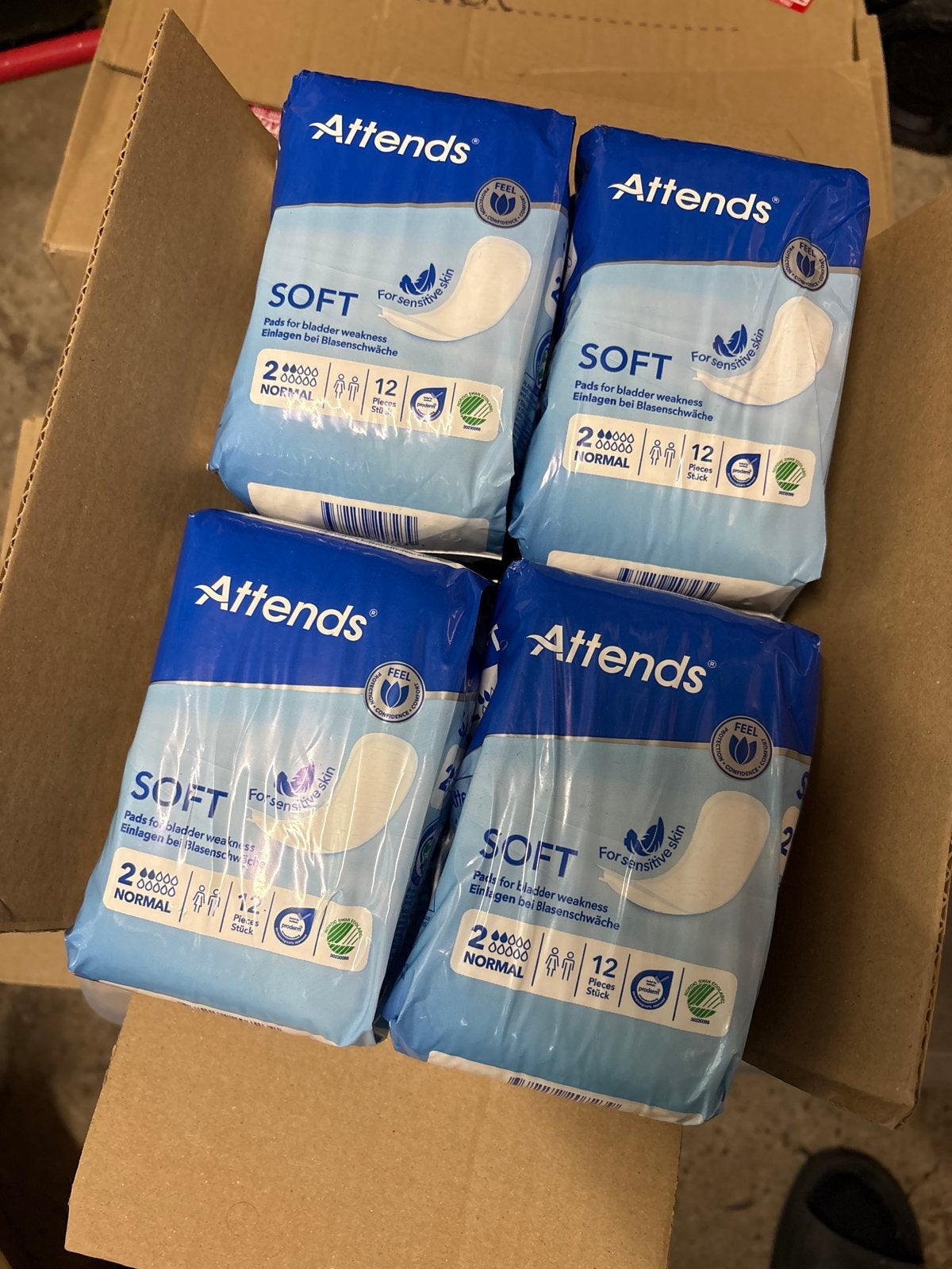 Attends Soft incontinentieverband - maandverband 150 Stuks, Ophalen of Verzenden, Nieuw