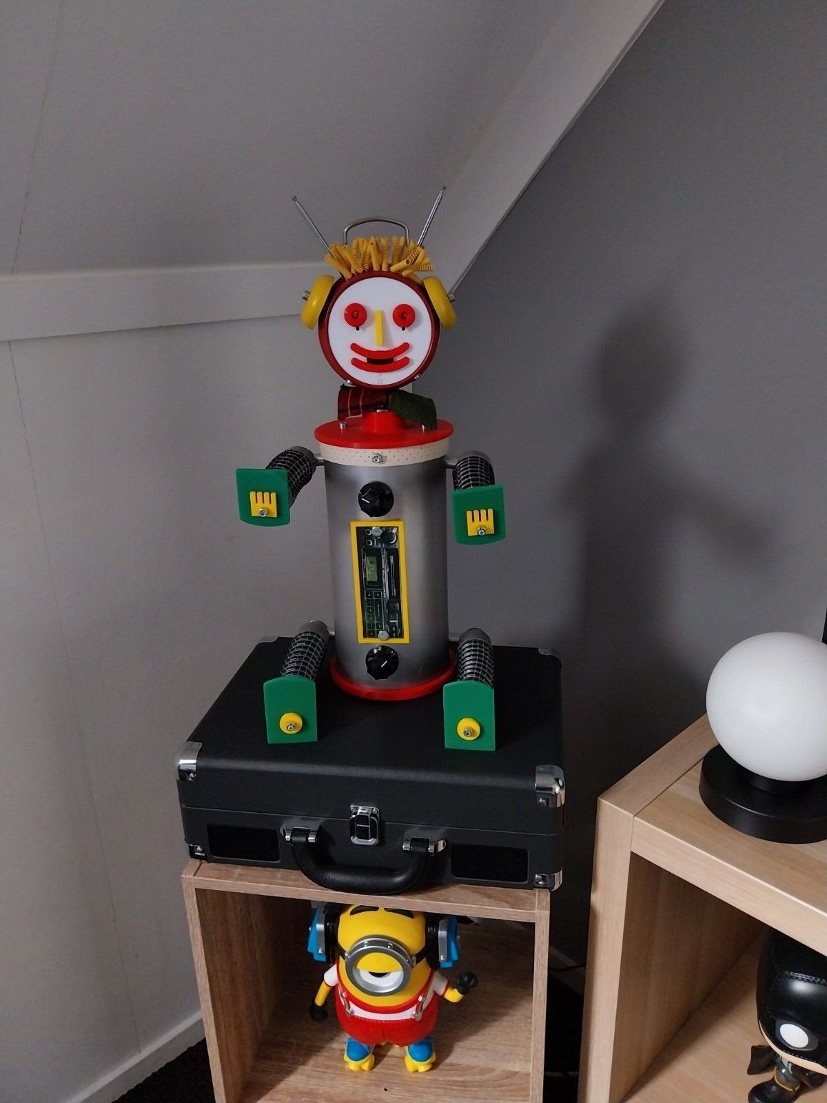 Robin de Robot Replica!, Verzamelen, Poppetjes en Figuurtjes, Ophalen, Zo goed als nieuw
