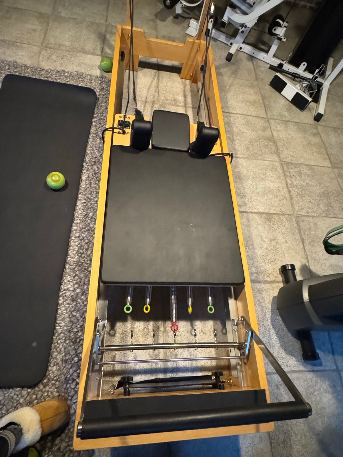Pilates Reformer - Zo goed als nieuw, Sport en Fitness, Ophalen, Zo goed als nieuw, Overig