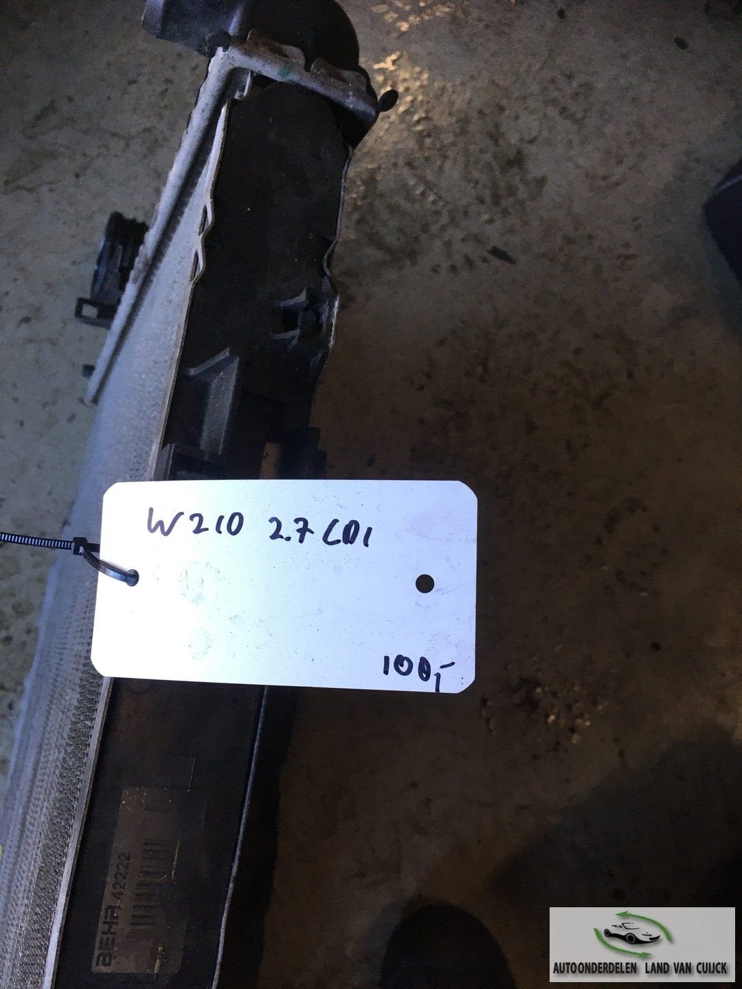 Mercedes w210  270cdi Radiateur, Gebruikt, -, -, Ophalen of Verzenden