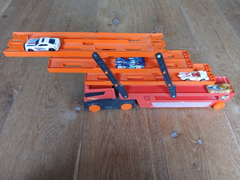 Hotwheels oplegger, Ophalen, Gebruikt