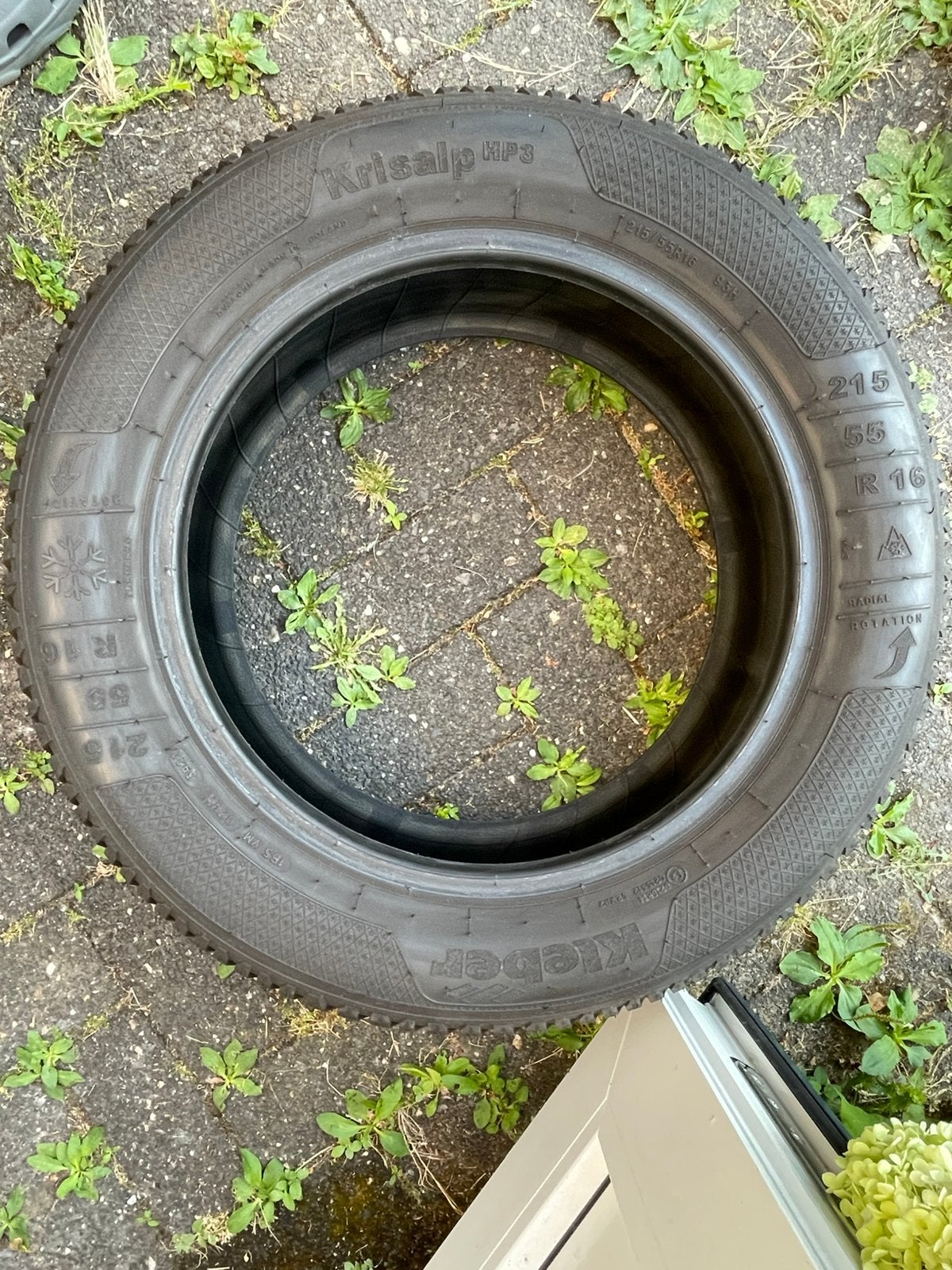Kleber winterbanden set 215/55 R16, Auto-onderdelen, Banden en Velgen, 16 inch, Band(en), Personenwagen, Gebruikt
