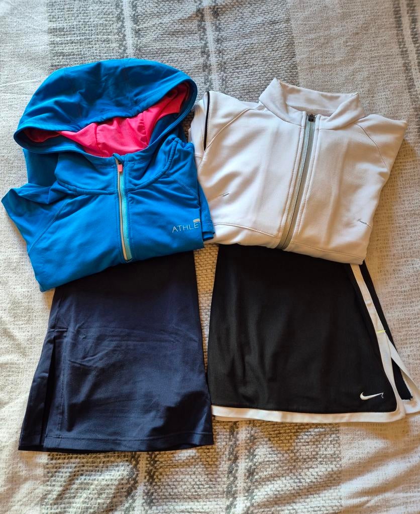 NIKE, BABOLAT,ATHLETA, RUCANOR MAAT M, Maat 38/40 (M), Blauw, Nike, Ophalen of Verzenden