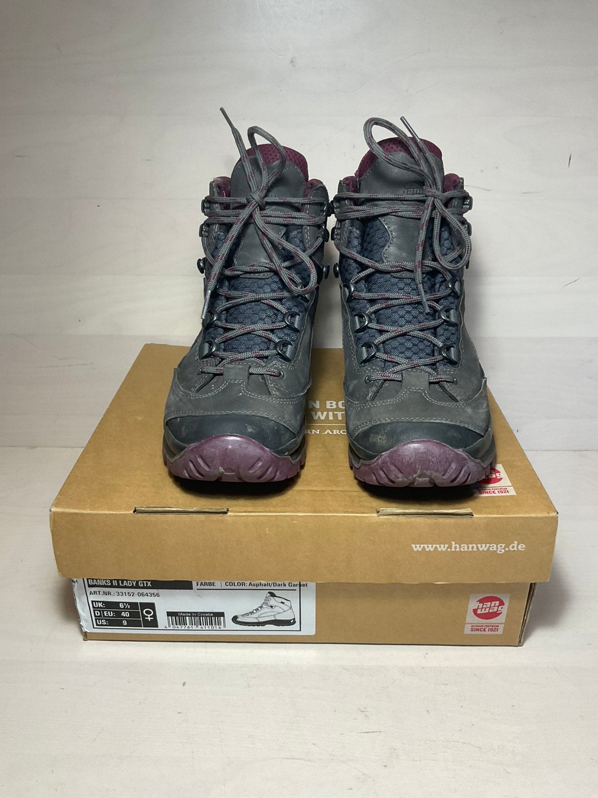 Hanwag Banks II Lady GTX maat 40, Ophalen of Verzenden, Zo goed als nieuw, Schoenen