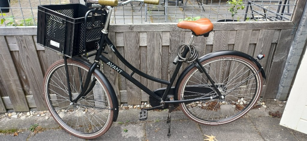 Omafiets met mand, Ophalen, Terugtraprem, Gebruikt, 56 cm of meer