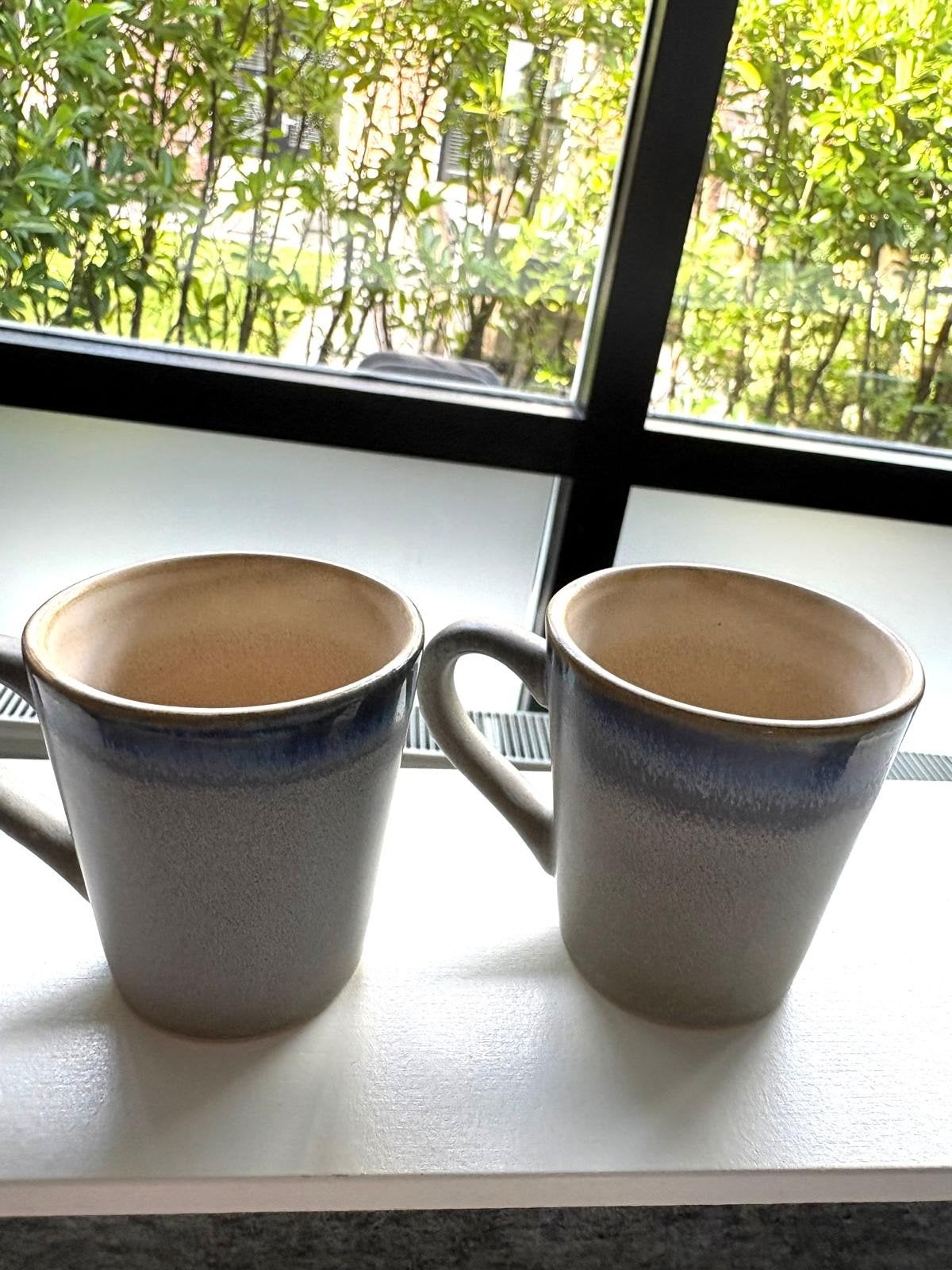 hk living koffie kopjes, Huis en Inrichting, Verzenden, Keramiek, Zo goed als nieuw, Overige stijlen