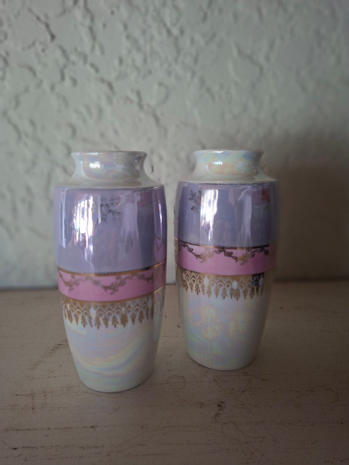 Set vintage brocante vazen, Ophalen