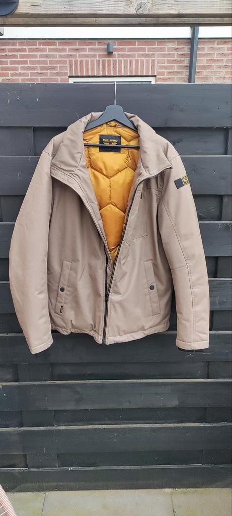 PME Legend Strator Herenjas - Zo goed als nieuw, Kleding | Heren, Jassen | Winter, Maat 52/54 (L), Beige, Ophalen of Verzenden