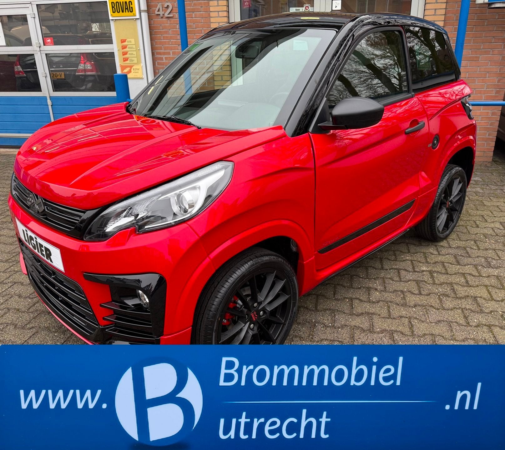 Ligier Brommobiel JS60 Ultimate Sun|STUURBEKRACHTIGING|AIRCO, Gebruikt, Ligier
