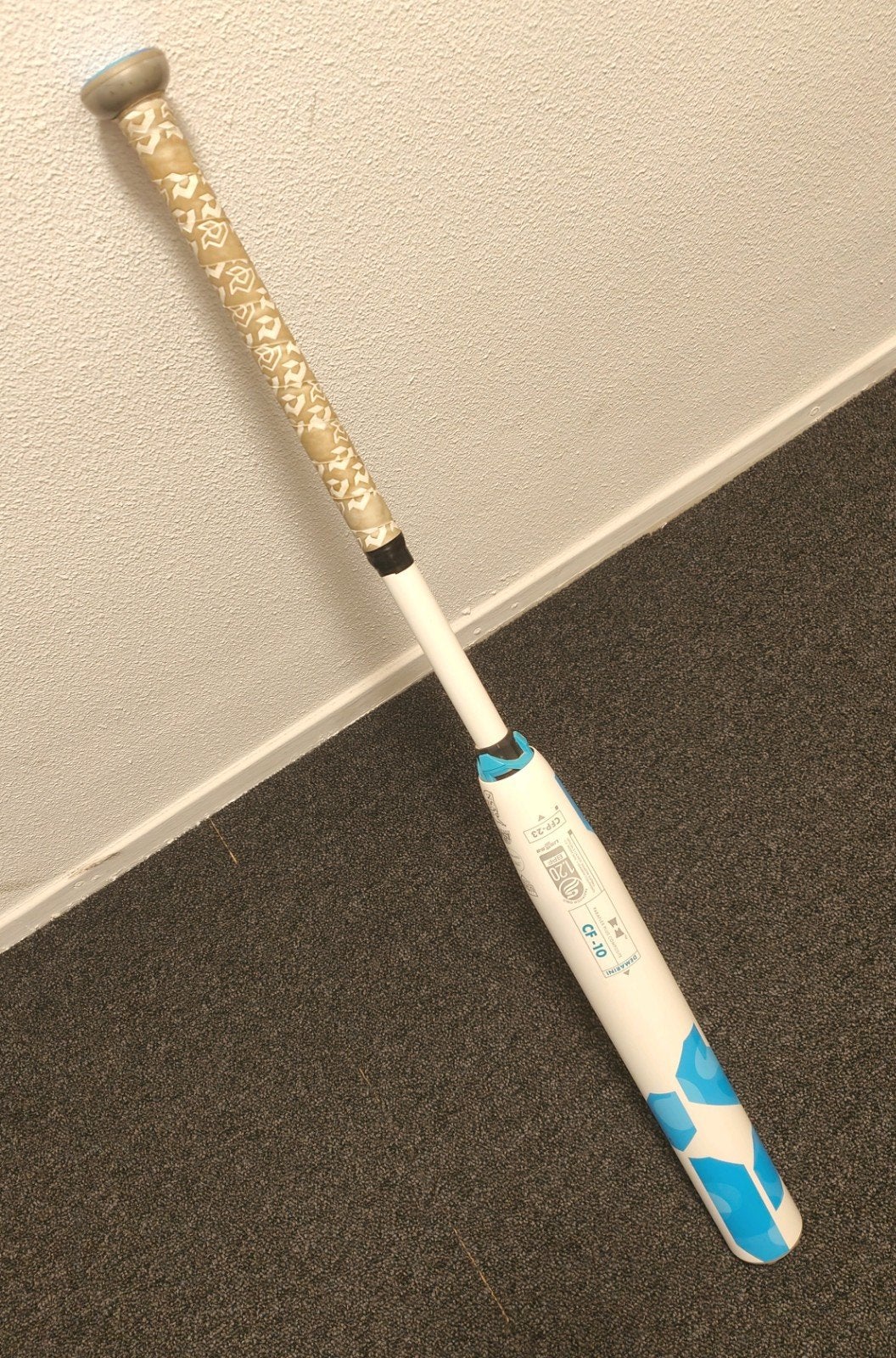 33" DeMarini CF (-10) Fastpitch knuppel - licht gebruikt, Ophalen of Verzenden, Zo goed als nieuw, Softbal, Knuppel