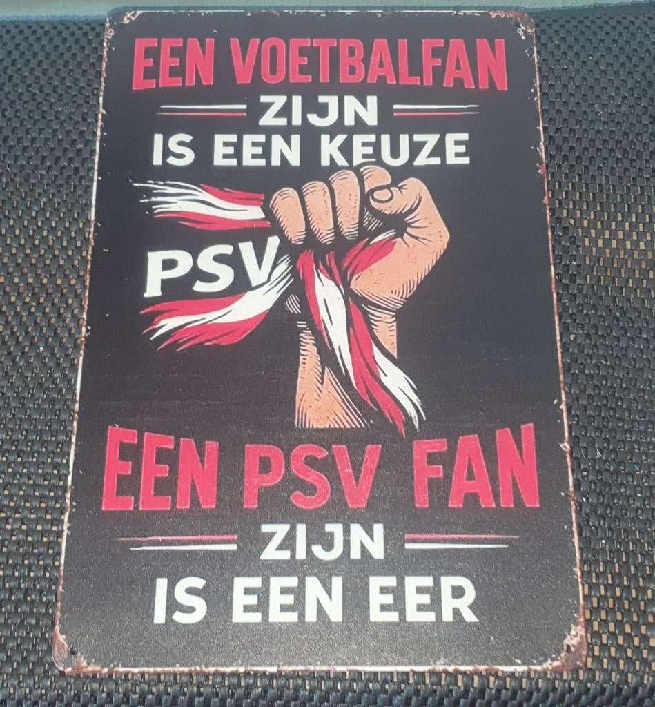 Wandbord psv, Ophalen of Verzenden, Nieuw, PSV, Overige typen