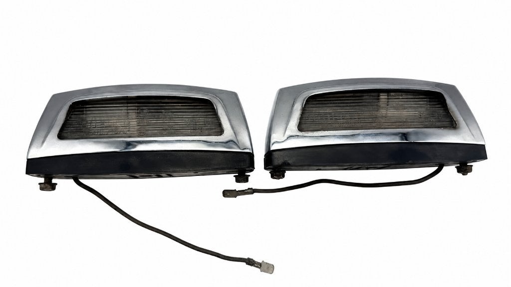 1 set Carello 10.410.580 / 10.410.716/C kentekenverlichting, https://www.magnetimarelli-parts-and-services.com/contacts.html, Gebruikt