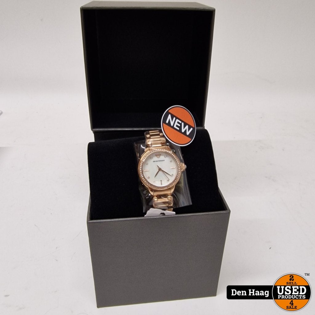 Emporio Armani Mia AR11523 Dameshorloge | Nieuw, Emporio Armani, Gebruikt, Support@emporioarmani.com, 3-5 Via Borgonuovo
Milan 20121
Italy