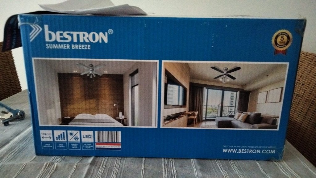 Plafond Ventilator te koop, Ophalen, Nieuw, Plafondventilator